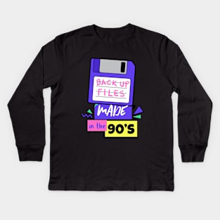 Made in the 90's - 90's Gift Kids Long Sleeve T-Shirt